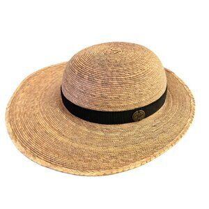 Tula Straw Hat Summer Vacation Beach Coastal Laurel Austin Texas Made in Mexico